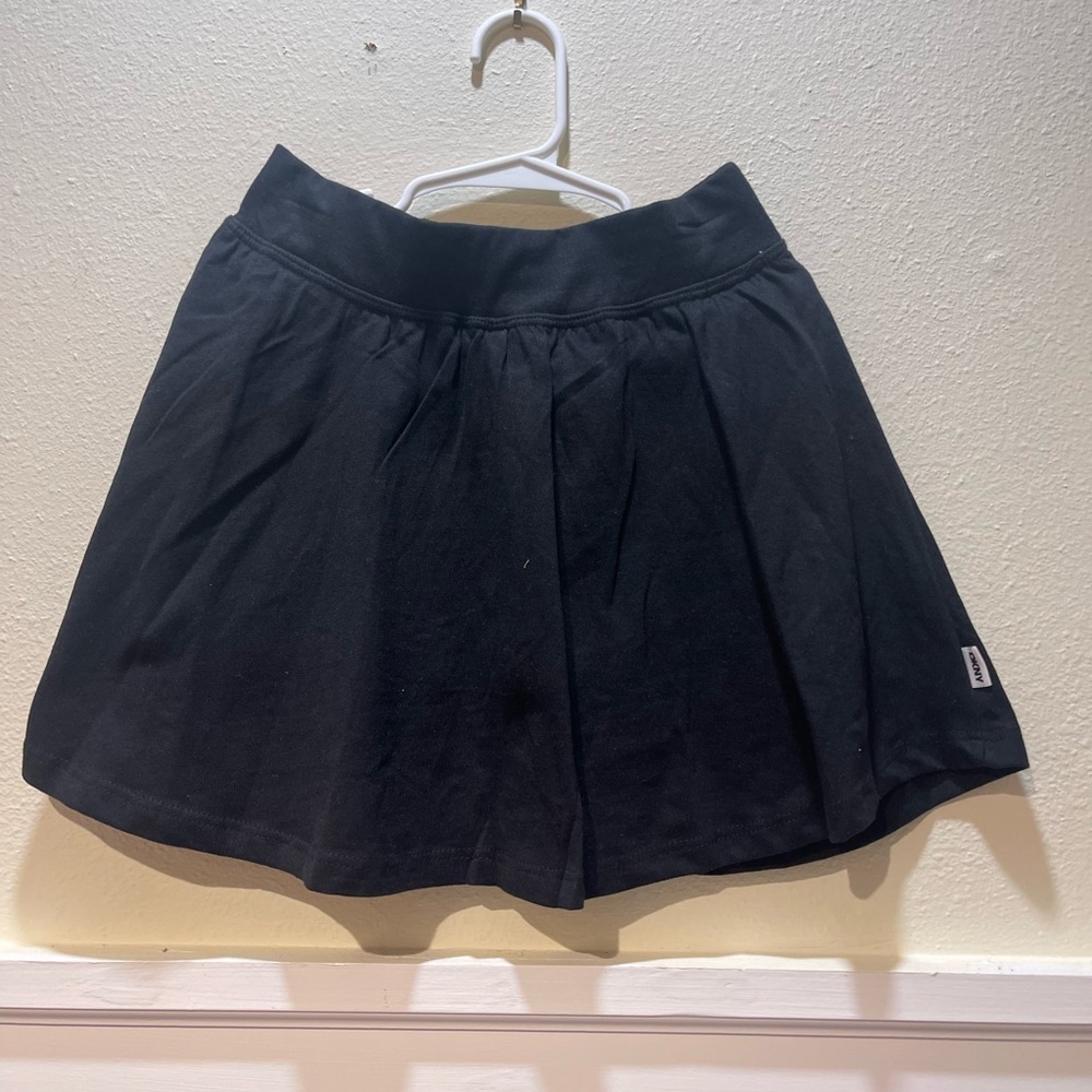 DKNY. Girls Black Cotton Blend Skirt. Sz 6